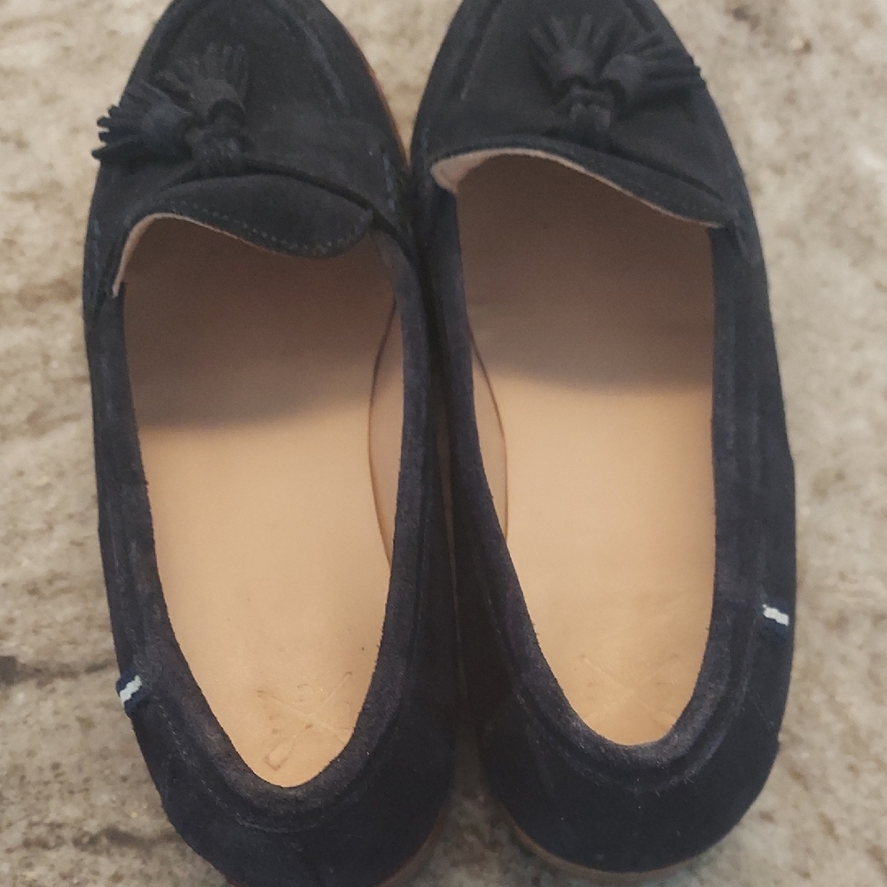 Chic Black Suede Women's Loafers